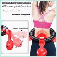 fat burning detachable intelligent hula hoop / weight-loss automatic rotation hula hoops