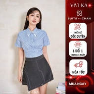 VIVI KA Women's Alora Shirt, Evelyn Skort Women's Skirt Pants, Sorina Skirtnoel Short Skirt, Christm