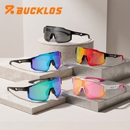 BUCKLOS Polarized Sunglasses Shades Cycling UV400 Lightweight HD Sports Riding Bike Shades