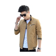 Men Outerwear Pure Cotton Coat Cross-Country New Men's Coat Korean Style Slim Men Cotton Wash Coat J