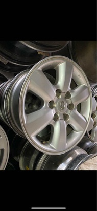 ล้อแม็กซ์ fortuner ขอบ17 6รู139 ราคาต่อวง ซื้อแยกวงได้