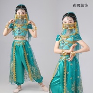 Pasha Girl Indian Performance Costume Exotic Belly Dance Jasmine Dancer Pasha Girl Indian Performanc