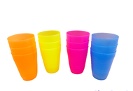 ( 4inch ) Plastic baso Candy Color Dining Cup Party Drinking Cups Baso,Plastic