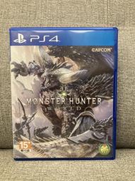 【二手遊戲】PS4 魔物獵人 世界 MONSTER HUNTER WORLD MHW 中文版 內附特典已過期