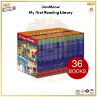 LionMeow Ladybird Key Words PETER and JANE books set (36 books with slipcase) Early Education Englis
