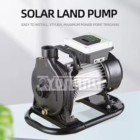 750w 5m³/h Solar Water Pump Photovoltaic Centrifugal Pump Large Flow Permanent Magnet Brushless Wate