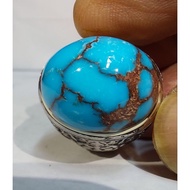 EGYPTIAN TURQUOISE YOUNGbiru EST DIM 19.5x15.5x11 Ring 8.5