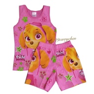 ♞Set Sando +Short Terno For Girl Kids