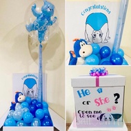 Terima pesanan balon buket / antaran / gift gender reveal surprise box
