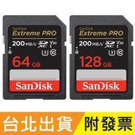 128GB 64GB 公司貨 SanDisk Extreme PRO SD SDXC V30 記憶卡 64G 128G