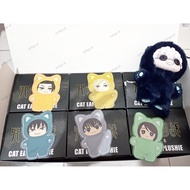 Eaki X JUJUTSU KAISEN Cat Ear Plushie JJK series keychain selected