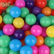 (Unique) 50/100Pcs 7CM Water Pool Ocean Wave Ball Colors Baby Plastic Balls Kids Swim Pit With Baske