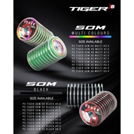 FISHING LINE PE X8 TIGER 50M BRAIDED FISHING LINE SUPER STRONG ANTI-FRIZING braided line x8