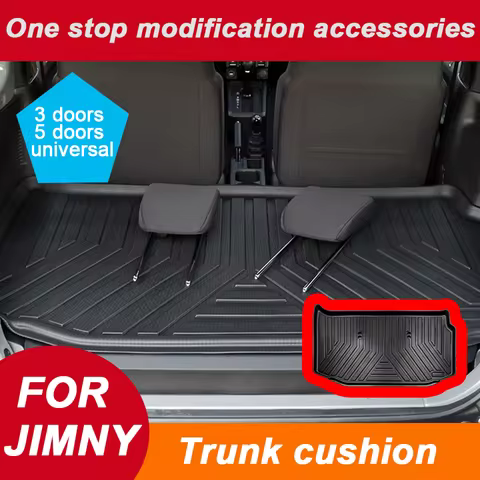 For Jimny Trunk mat TPE material For Suzuki Jimny JB64 Sierra JB74W 2019 2025 Interior Accessories f