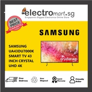 SAMSUNG UA43DU7000K SMART TV 43 INCH CRYSTAL  UHD 4K