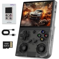 G350 retro Handheld Game Console,G350 Retro Game Console 3.5 Inch IPS Screen Linux System Built-in 6