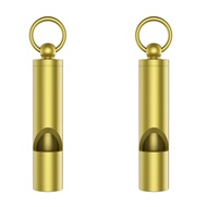 Mini Whistle Premium Emergency Whistle by Outmate-H62 Brass Loud Version EDC Tools