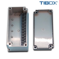 TIBOX TJ-20P-S กล่องพลาสติก พร้อมเทอร์มินอลบล็อก (Plastic Terminal Block Box IP66) 20Pole 10A Size :