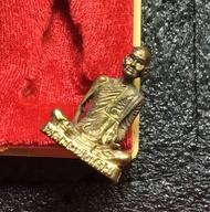 หลวงพ่อเดิมแท้ หลวงพ่อเดิม วัดหนองโพ ปี 2536 เนื้อทองเหลือง พร้อมกล่อง เสาร์ 5 รับประกันพระแท้ มีบร