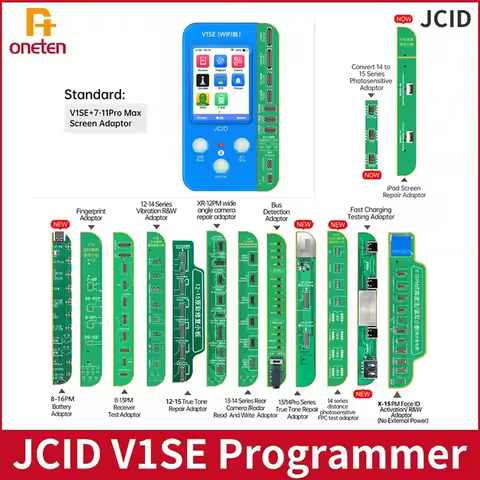 JC V1SE Wifi Programmer for iPhone 11 12 13 14 15 16 Pro Max Original Color Touch Shock Face ID Read