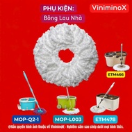 Mop replacement mop ETM466, ETM478, MOP-Q2-1, Walkable MOP-L003 (suitable as a replacement for sets 