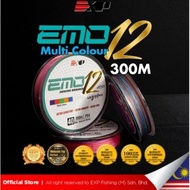 EXP EMO 12X 300M JIGGING BRAIDED LINE