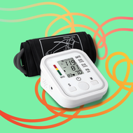 "Accurate &amp; Affordable!" Easy-to-Use High-Quality Original Portable Electronic Digital Automatic Arm Type Blood Pressure BP Monitor Device USB Cable Battery w/ Heart Rate and Pulse Rate Meter for Systolic and Diastolic Accurate Reading with Memory