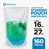 NYLON STANDING POUCH - Liquid Packaging Plastic 16X27