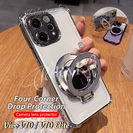 For Vivo V70 Elite 5G Glitter Shockproof Silicon Case For vivo V70 V70 FE V 70 elite VIVO V70Elite V