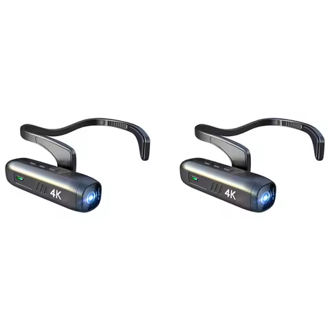 BTLIFE-2X 4K 30FPS Head Mounted Camera Wearable Wifi Video Camcorder Camera 120°Wide Angle Lens Anti