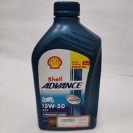 SHELL 4T - AX7 15W50 1L