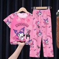 Baju Kids baju tidur girl baju tidur budak Perempuan baju budak perempuan baju kanak baju Kuromi kid