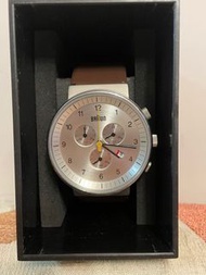 BRAun Genuine Leather Watch 真皮手錶-BN0035G