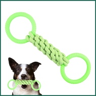 Tough Chew Toys For Dogs Rope Tough Knot Tug Of War Toy With 2 Handle For Interactive Play Dog Pull Rope Teeth juasg juasg