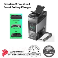 Ostation 2 Pro, 3-in-1 Smart Battery Charger AA AAA Rechargeable NiMH Li-ion bms Flashlight Charging
