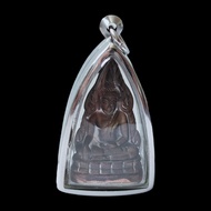 Somdej Phra Kring Thai Buddha Amulet Pendant Collectible Lucky Holy Talisman BE 2543 with waterproof casing 泰国佛牌