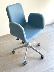 IKEA 藍色布藝電腦椅