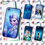 OPPO R9 R9S R11 R11S Plus R15 R17 standard Dreamland Black soft Phone case Frozen Elsa Disney