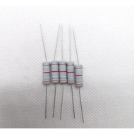 10PCS 3.9K ±5% 2W, Through Hole Resistor