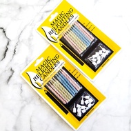 Lilin Magic Ajaib Susah Padam Warna Mini Kue Ulang Tahun Perlengkapan Bahan DIY Pesta Penerangan Rem