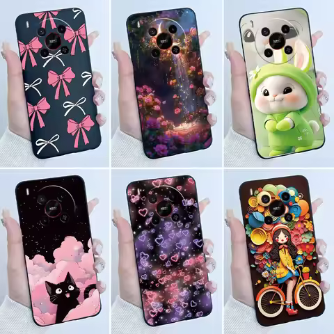 Case For ZTE Blade V70 Max / Nubia V70 Max Phone Case Black Soft Silicone Shockproof Cover Luxury Cu