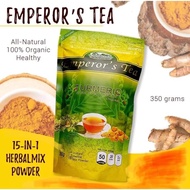 Bagong listahan ng produkto Emperor's Tea 15 in 1 Herbal tea ( Turmeric ) Jar/ pouch