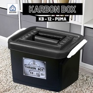 BOX CONTAINER 12 LITER - Kontainer Box Plastik / Container Box HITAM