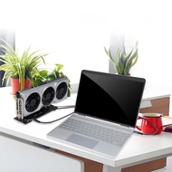 GPU ภายนอก USB4.0ความเร็ว40Gbps ประเภท C แท่นวางมือถือรองรับ GTX1060 RTX3060