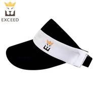 11GOLF - EXCEED หมวกกอล์ฟ ไวเซอร์ VISOR GOLF CAP รหัสสินค้า CBE002 สีขาวดำ