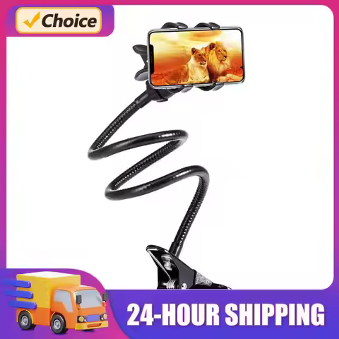 Flexible Desk Mount Gooseneck Clamp Webcam Stand for Gopro/Logitech C925e C922x