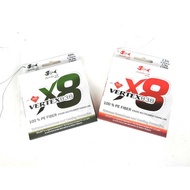 STRIKE 2 VERTEX 838 X8 100% PE FIBER FISHING LINE (150M)
