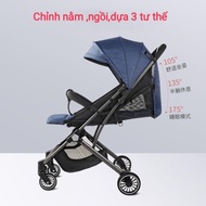 (Full Set) Baobaohao Yoga Y1 High-Quality Stroller Folded 3 Positions With Screen