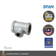 GI REDUCER TEE (1/2' X 1 1/4')