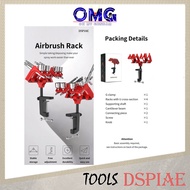 Dspiae Airbrush Rack Airbrush Holder PT-AR Air Brush Holder Airbrushing Holder Paint Brush Rack OMG